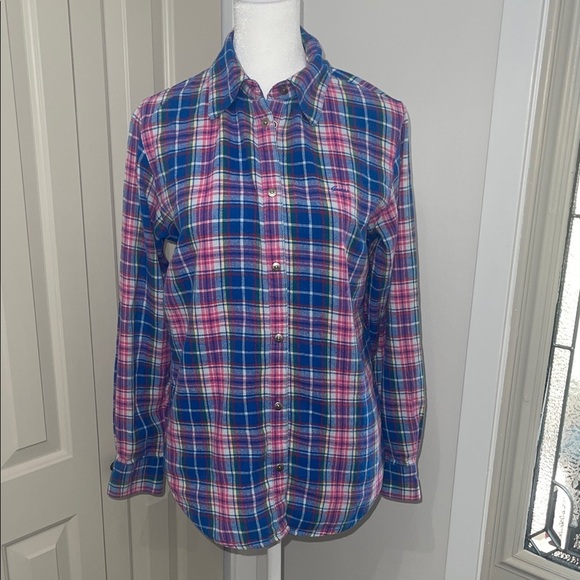 Guess Tops - Guess Multicolor Plaid Shirt